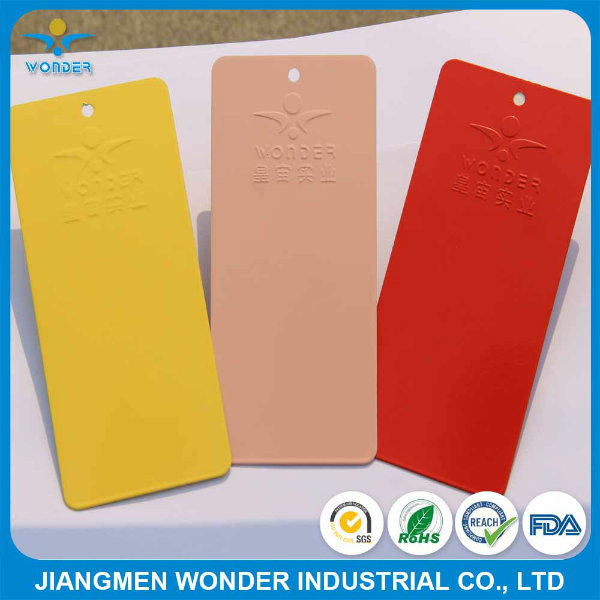 Chemical Resisting Anti Scratch Ral Candy Colors Powder Coating Paint