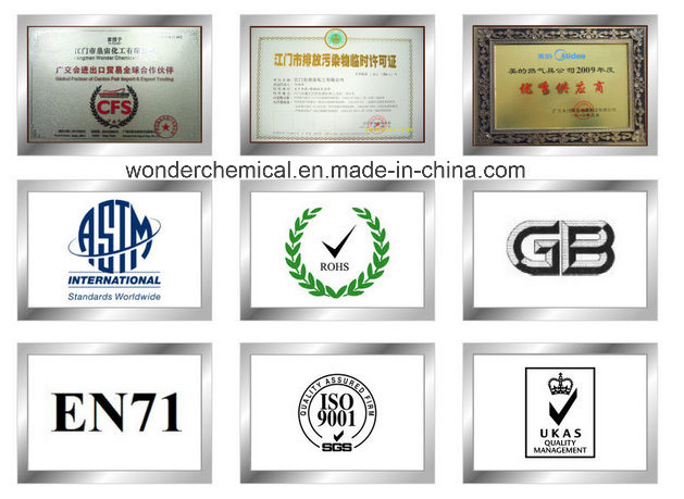 Nano Chrome Dry Glod Powder Coating for Decoration