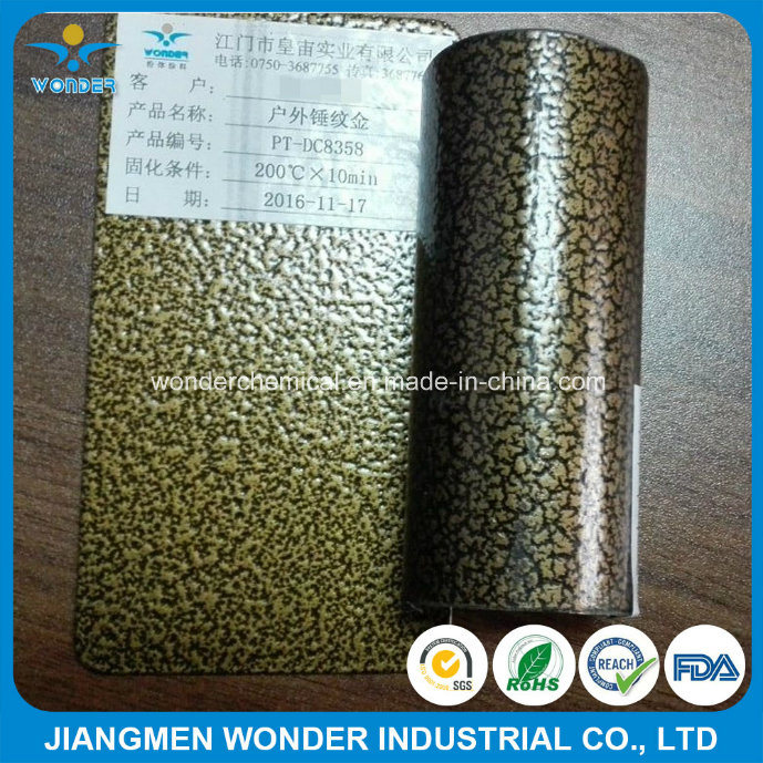 Electrostatic Spray Antique Copper Hammer Tone Texture Powder Coating