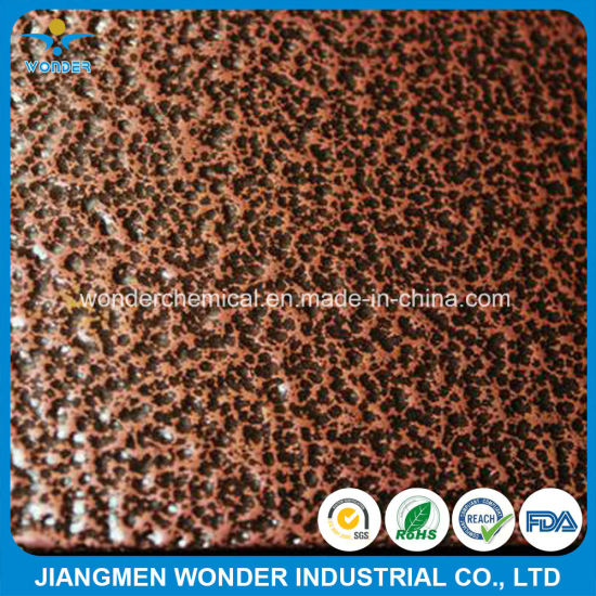 Corrosion Resisting Bronze Gold Vein Hammer Texture Coating Powder