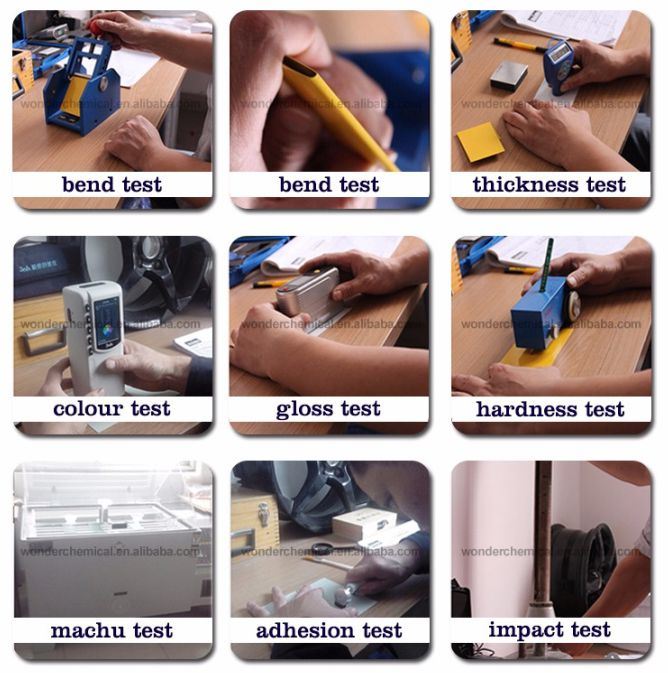 Electrostatic Spray Sand Texture Finish Effect Powder Coating