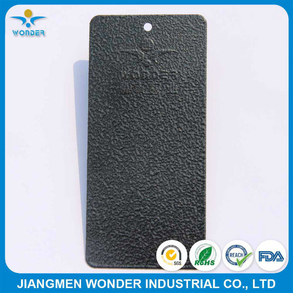 Artistic Silver Hammer Texture Rough Texture Black Powder Coating
