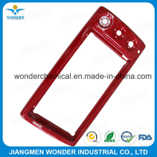 Mirror Red Candy Chrome Silver Red Powder Coating