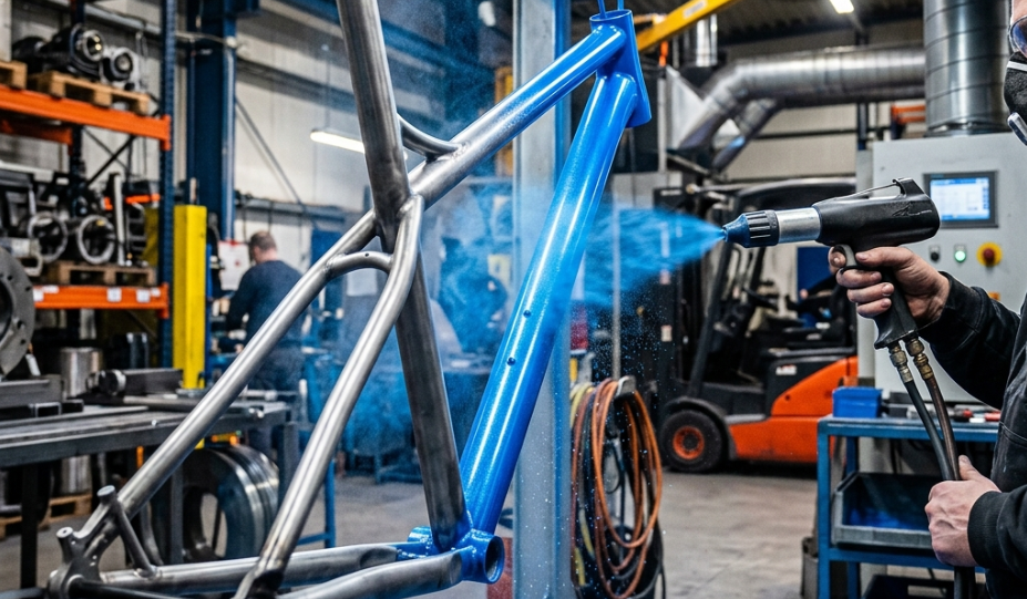 Powder coating process
