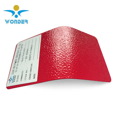 Scratch Resisting Red River Texture Wrinkle Finish Powder Coating Paint