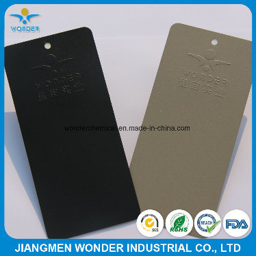 UV Protection Exterior Black Texture Rough Finish Polyester Powder Coating