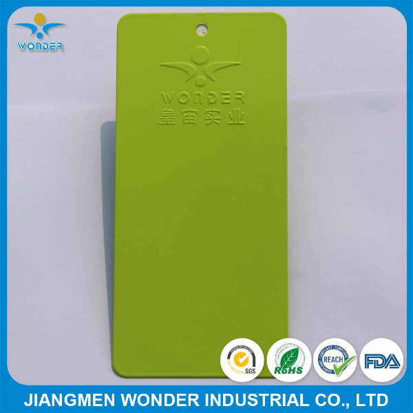 hyper silver powder coat