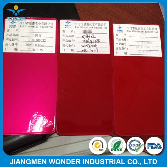 Ral4010 Pink Powder Coating with Good Decorative Property