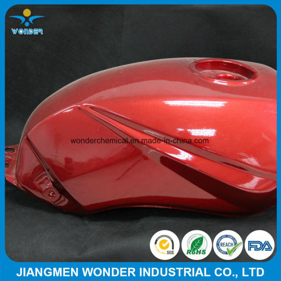 Clear Coat Mirror Chrome Red Powder Paint for Mobile Autoparts
